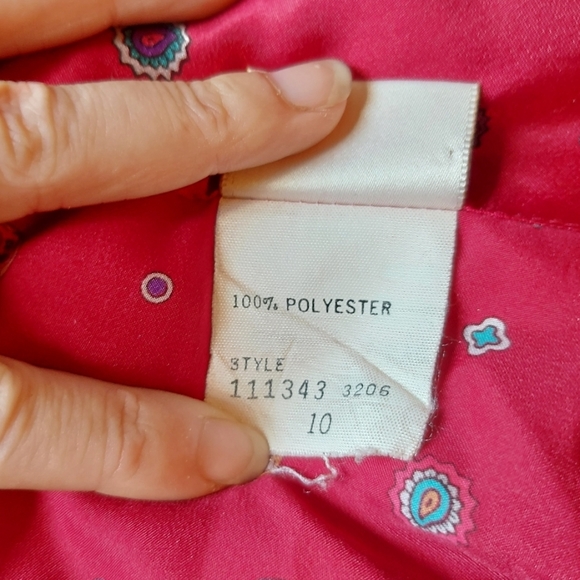 Vintage Red Button-up Top - Picture 8 of 10